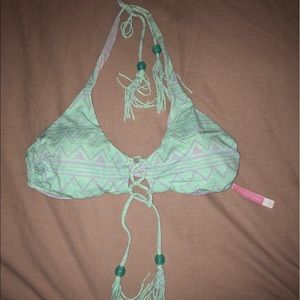 Victoria’s Secret Reversible halter bikini top